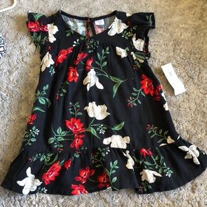 Black Floral Dress